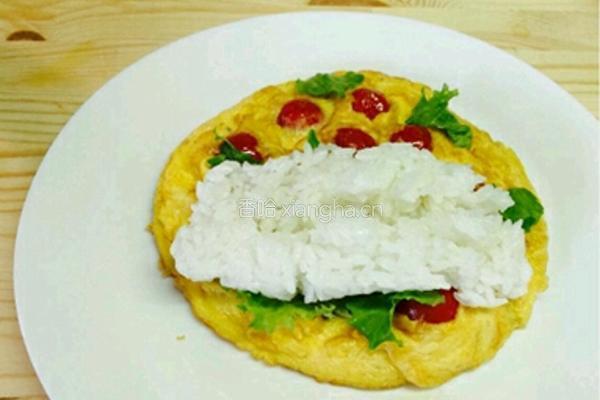 美式煎蛋包饭的做法图解5