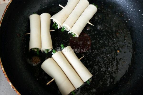 三丝豆皮卷的做法图解6