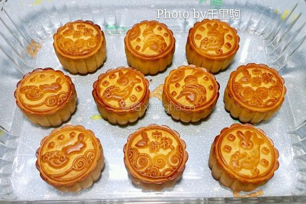 奶黄月饼的做法图解15