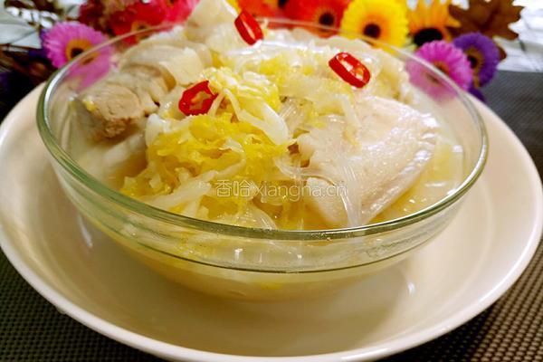 酸菜白肉的做法图解11