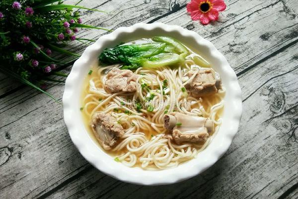 骨汤面的做法图解14