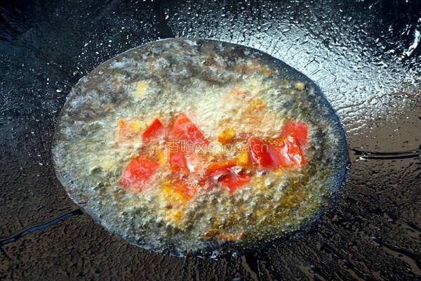 爆炒四季豆的做法图解4