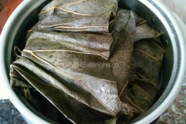 荷叶糯米饭的做法图解15