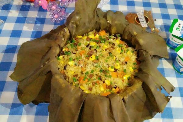 荷叶糯米饭的做法图解16