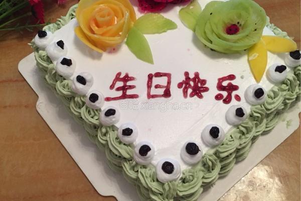 水果生日蛋糕的做法图解12