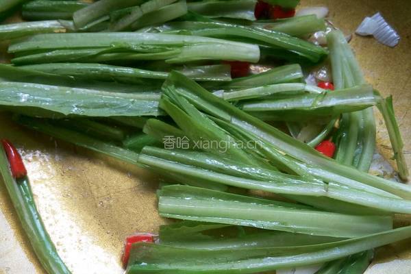 炝炒油麦菜的做法图解5