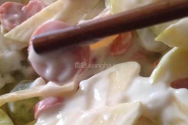 酸奶沙拉的做法图解5