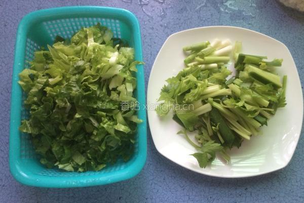 炒白粿的做法图解4