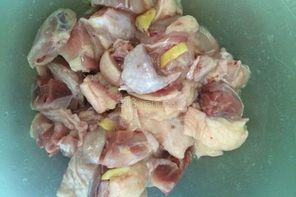 香菇蒸鸡肉的做法图解7