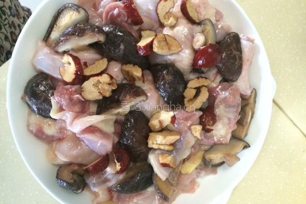 香菇蒸鸡肉的做法图解9