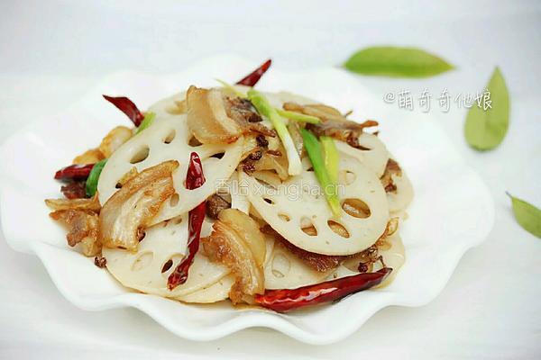 藕炒肉片的做法图解11