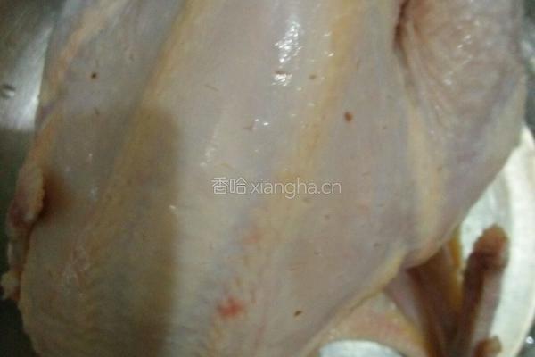 烤全鸡的做法图解1