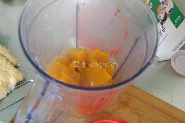 香葱南瓜饼的做法图解3