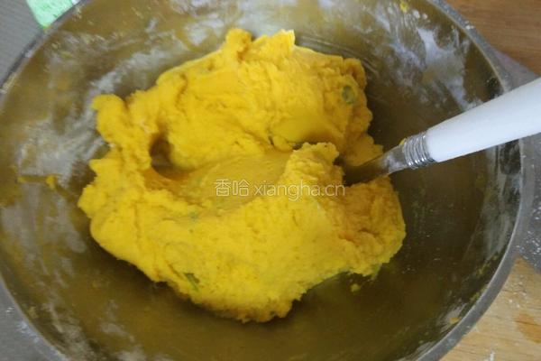 香葱南瓜饼的做法图解8