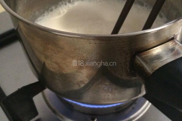 牛奶木瓜冻的做法图解4