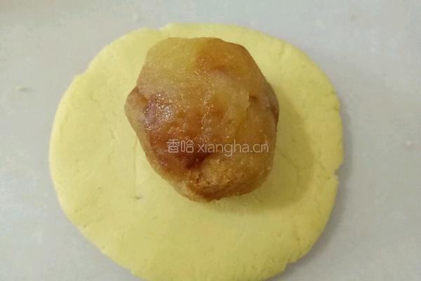 月饼馅红薯饼的做法图解7