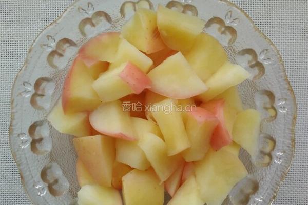 苹果牛奶的做法图解3