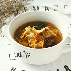 灵芝虫草花排骨汤的做法[图]
