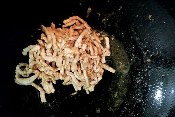 肉炒白菜丝的做法图解8