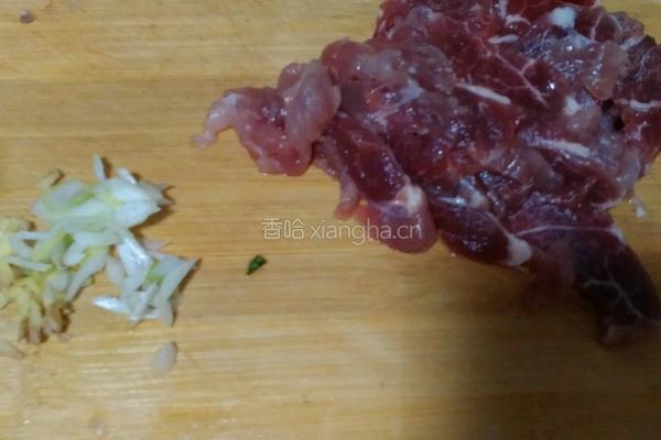 鲜蘑炒肉片的做法图解6