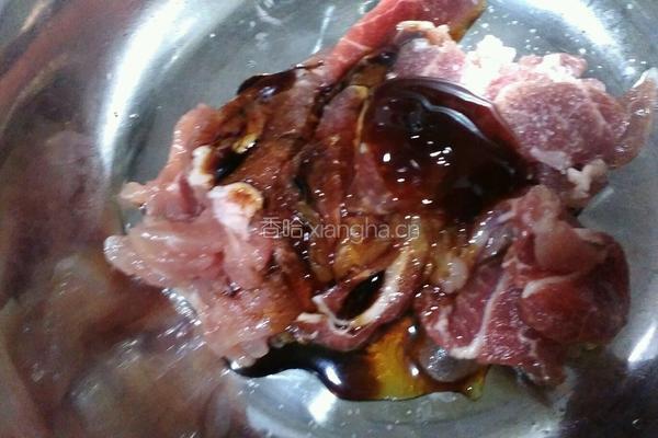 鲜蘑炒肉片的做法图解7