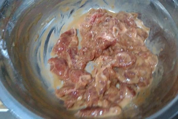 鲜蘑炒肉片的做法图解9
