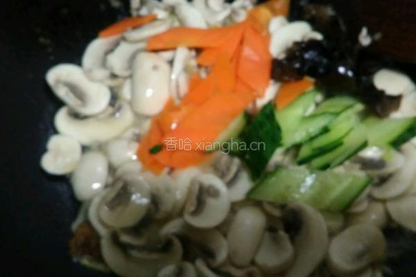 鲜蘑炒肉片的做法图解14