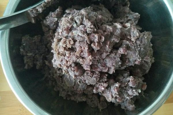 黑豆沙馅的做法图解3