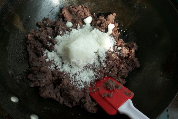 黑豆沙馅的做法图解6