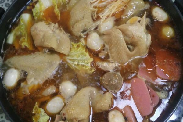 鸡肉火锅的做法图解10