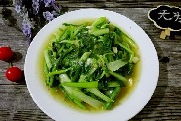 清炒小白菜