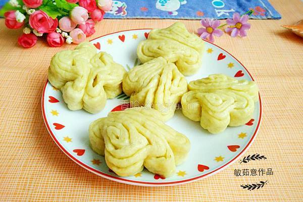 红薯花卷