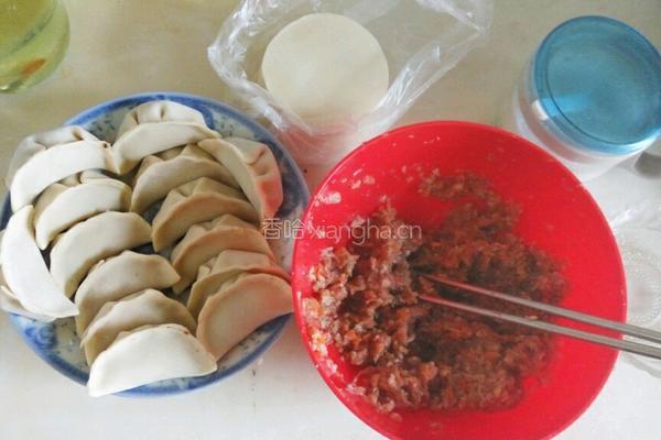 白菜香菇饺的做法图解5