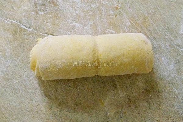 玫瑰花南瓜馒头的做法图解16