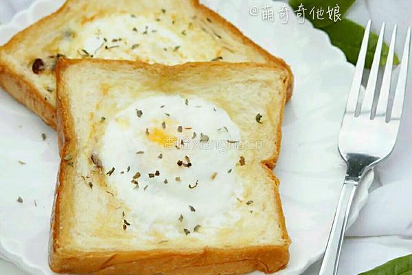 土司面包煎鸡蛋的做法图解8