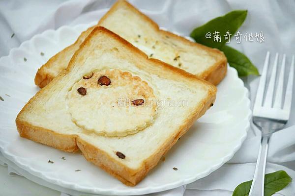 土司面包煎鸡蛋的做法图解10