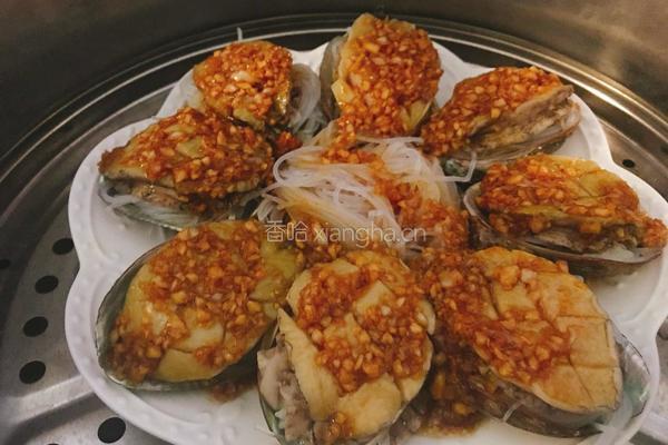 蒜蓉粉丝鲍鱼的做法图解11