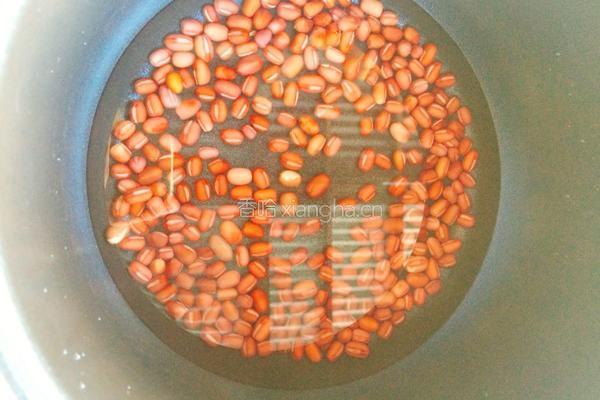 椰奶红豆糕的做法图解2
