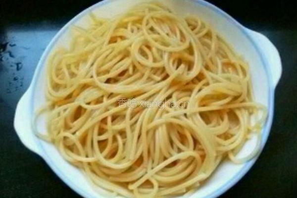 牛排意面的做法图解5