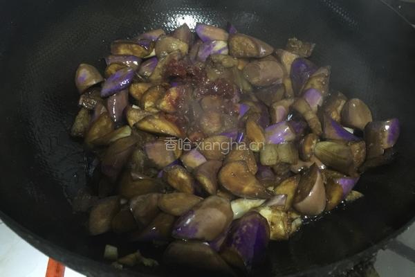 豆鼓茄子的做法图解8