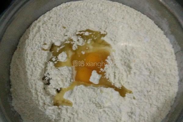 芝麻盐团圆馍的做法图解2