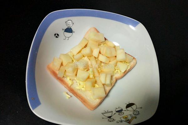 小鸡面包披萨的做法图解4