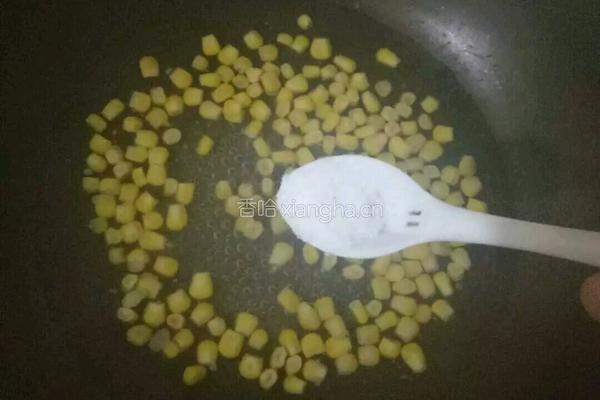 玉米蛋花汤的做法图解2