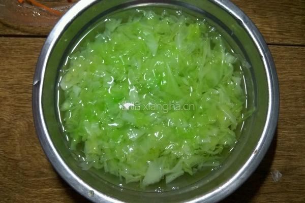 凉拌卷心菜丝的做法图解4