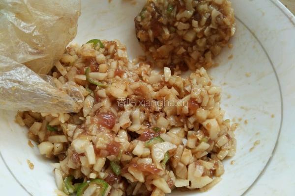 莲藕煎肉饼的做法图解5