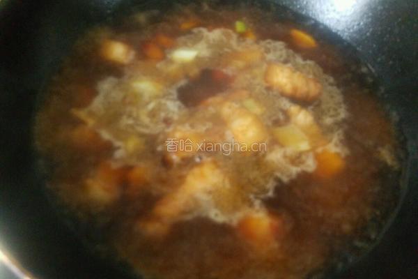 红薯烧肉的做法图解9
