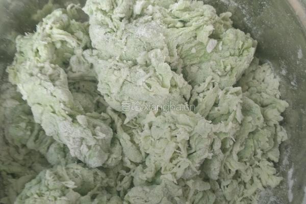 菠菜水饺的做法图解4