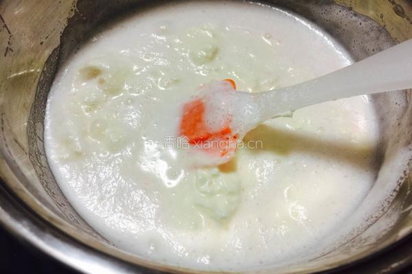 牛奶棉花糖冰激凌的做法图解5