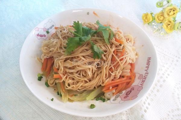 素蒸面条的做法图解7