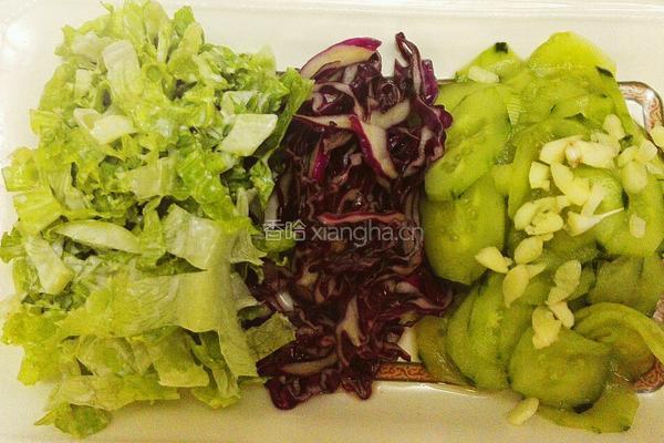 蔬菜拼盘的做法图解5